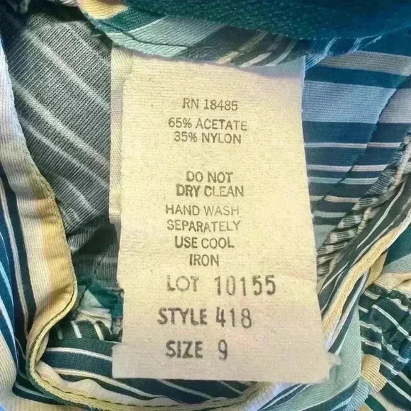 VINTAGE Jody T California Halter Maxi Dress size 9 - Picture 6 of 7